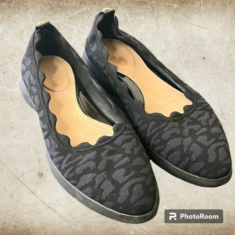 Taryn Rose - Weatherproof - Dasha Animal Print Ballet Flat